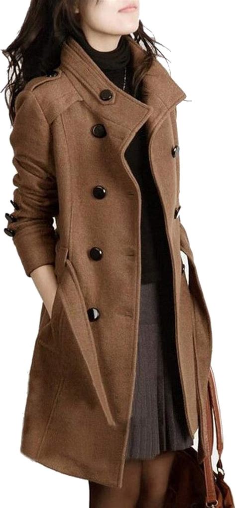 amazon ladies wool coats